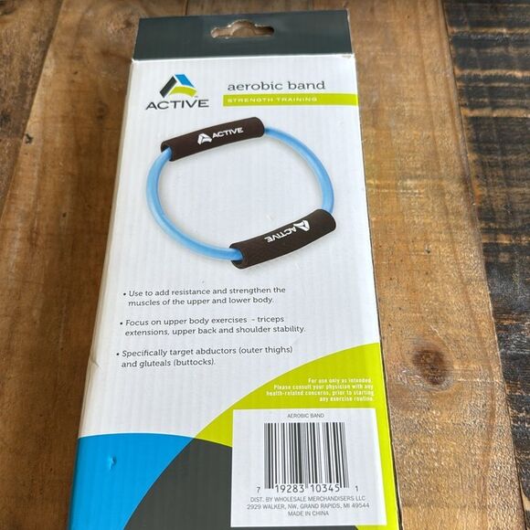 Active Aerobic Band and Travel Foam Roller Set - Picture 3 of 4